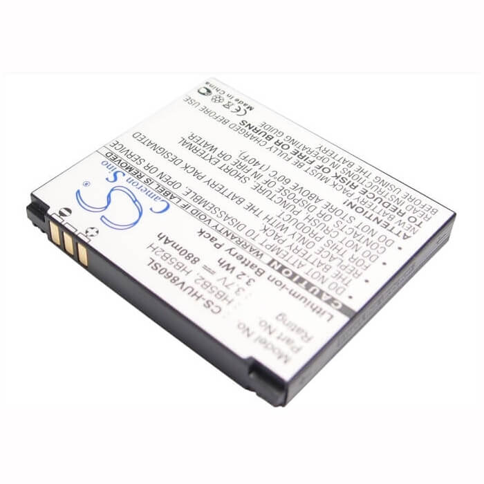 Battery For Huawei C7600, C5900, U7300 3.7v, 880mah - 3.26wh Batteries for Electronics Cameron Sino Technology Limited   