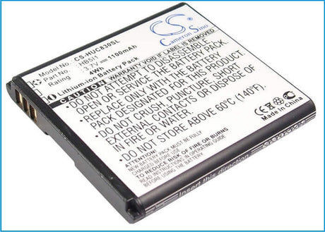 Battery For Huawei C8300, C6200, C6110 3.7v, 1100mah - 4.07wh Batteries for Electronics Cameron Sino Technology Limited   