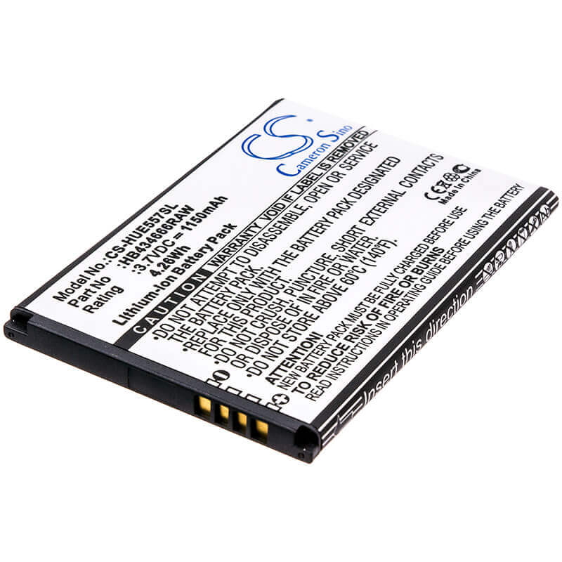 Battery For Huawei E5573, E5573s, E5573s-32 3.7v, 1150mah - 4.26wh Hotspot Cameron Sino Technology Limited   