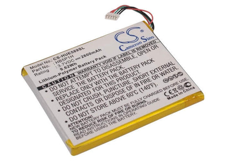 Battery For Huawei E5776, E5776s, E5776s Lte 3.7v, 2600mah - 9.62wh Hotspot Cameron Sino Technology Limited   