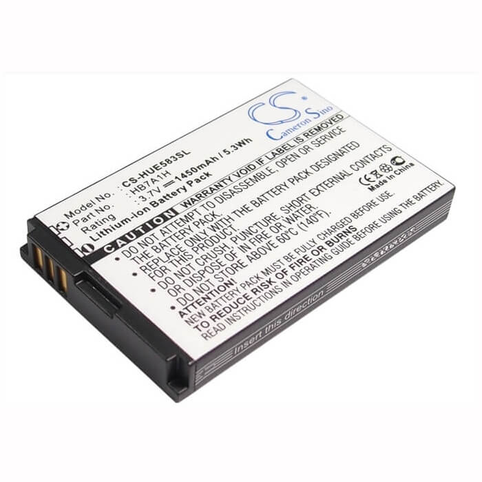 Battery For Huawei E583c, Mifi E583c Wireless Pointer, R201 3.7v, 1450mah - 5.37wh Hotspot Cameron Sino Technology Limited   