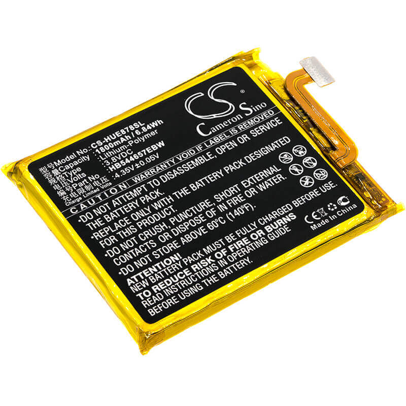 Battery For Huawei, E5878 3.8v, 1800mah - 6.84wh Hotspot Cameron Sino Technology Limited   