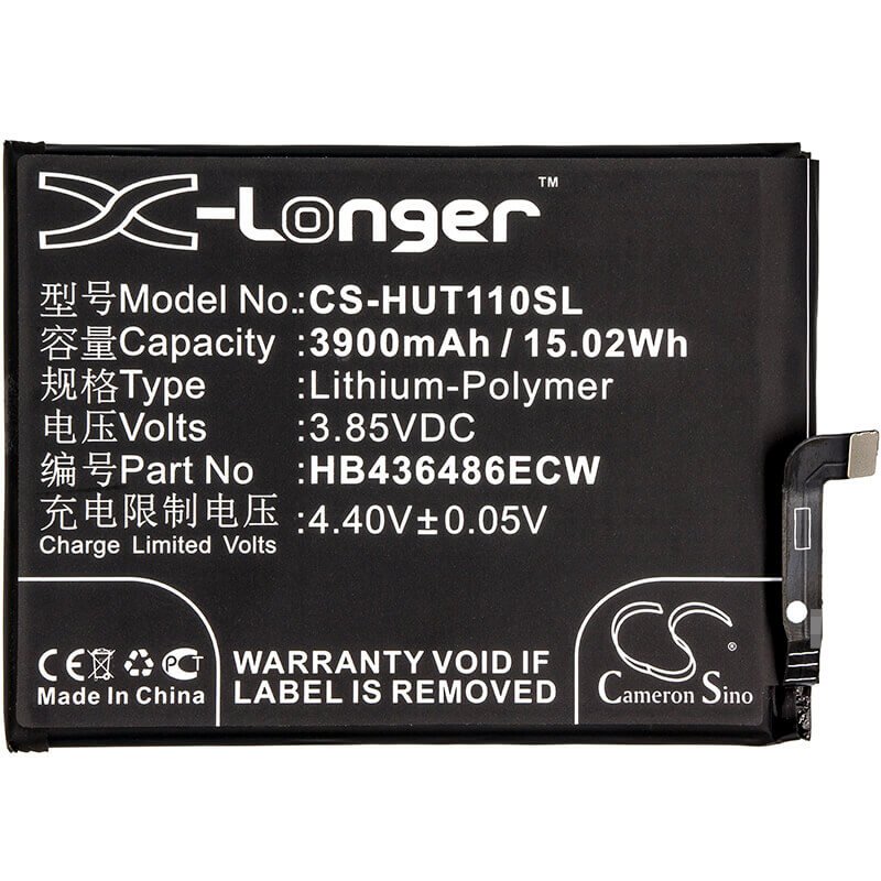 Battery For Huawei, G10 Dual Sim, G10 Dual Sim Td-lte, G10 Plus 3.85v, 3900mah - 15.02wh Batteries for Electronics Cameron Sino Technology Limited   