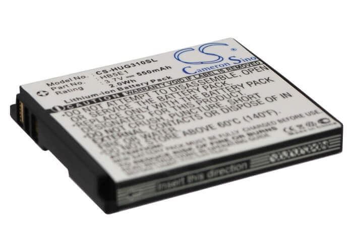 Battery For Huawei G2201, C3100 3.7v, 550mah - 2.04wh Batteries for Electronics Cameron Sino Technology Limited   