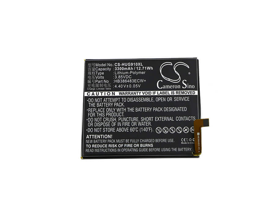 Battery For Huawei, G9 Plus, G9 Plus Dual Sim 3.85v, 3300mah - 12.71wh Batteries for Electronics Cameron Sino Technology Limited   