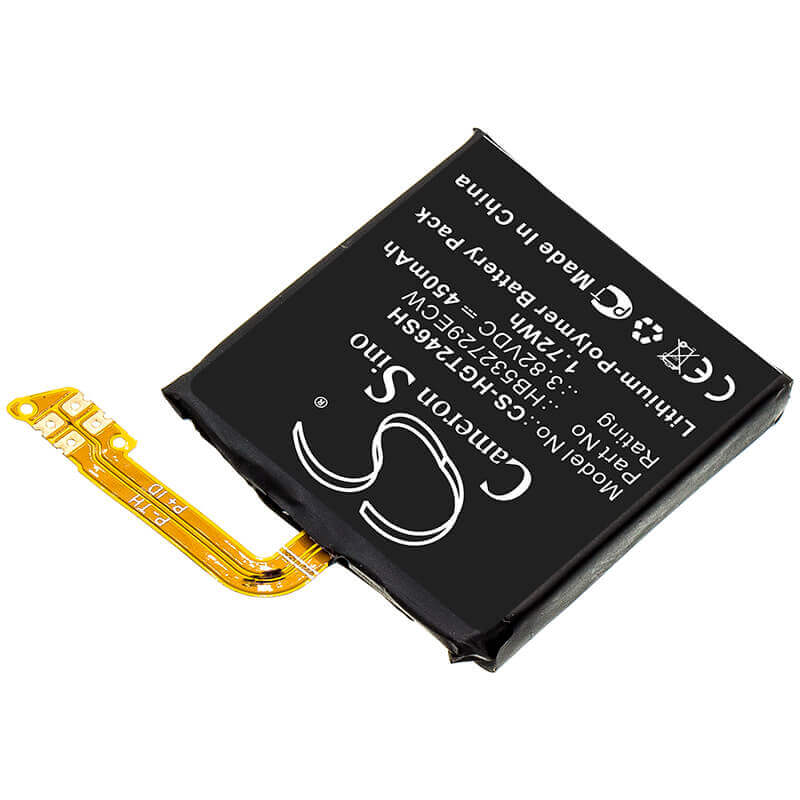 Battery For Huawei, Gt2 46mm 3.82v, 450mah - 1.72wh Smartwatch Cameron Sino Technology Limited   