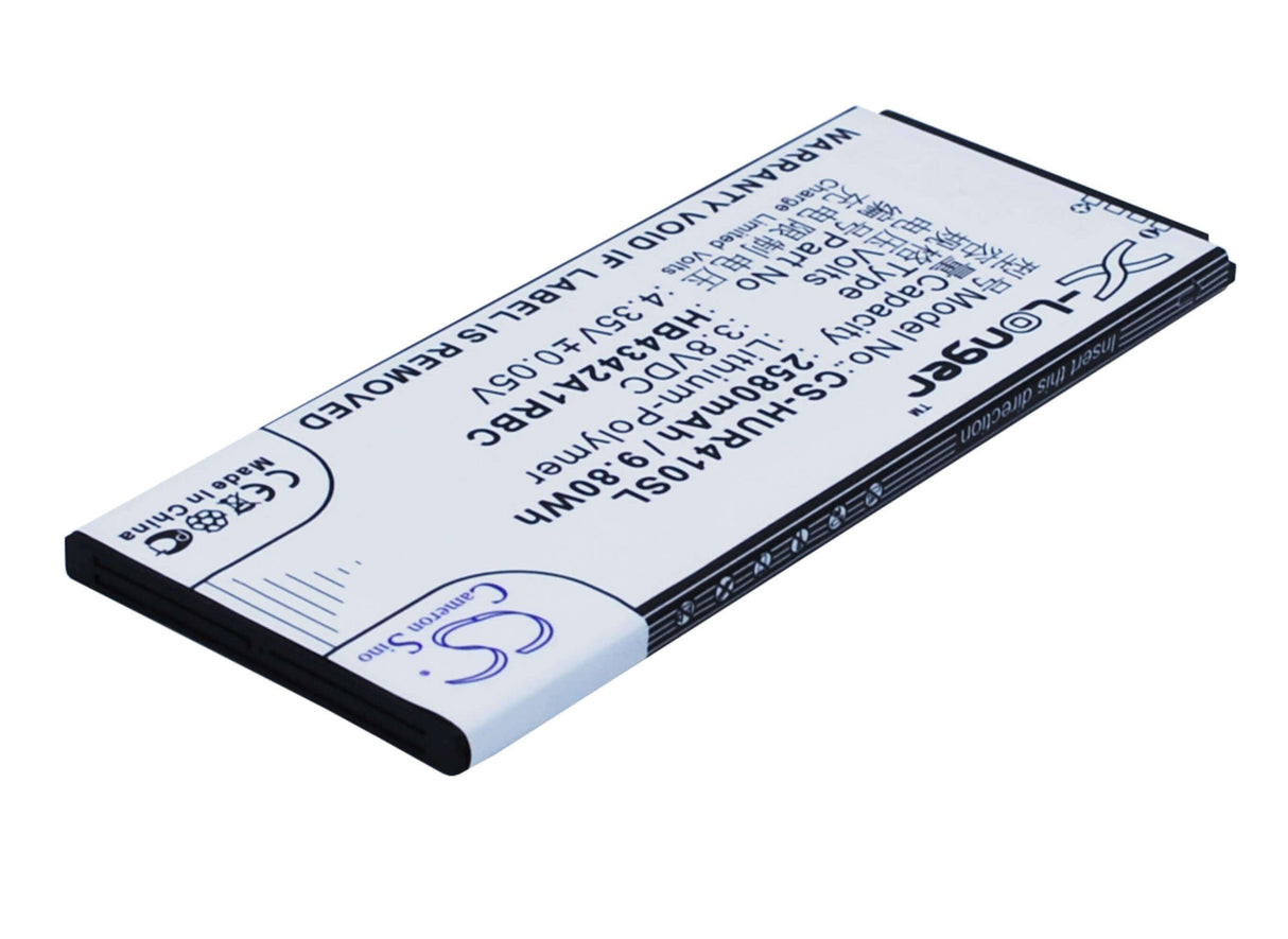 Battery For Huawei Honor 4a, Honor 4a Dual Sim, Scl-l00 3.8v, 2580mah - 9.80wh Batteries for Electronics Cameron Sino Technology Limited   