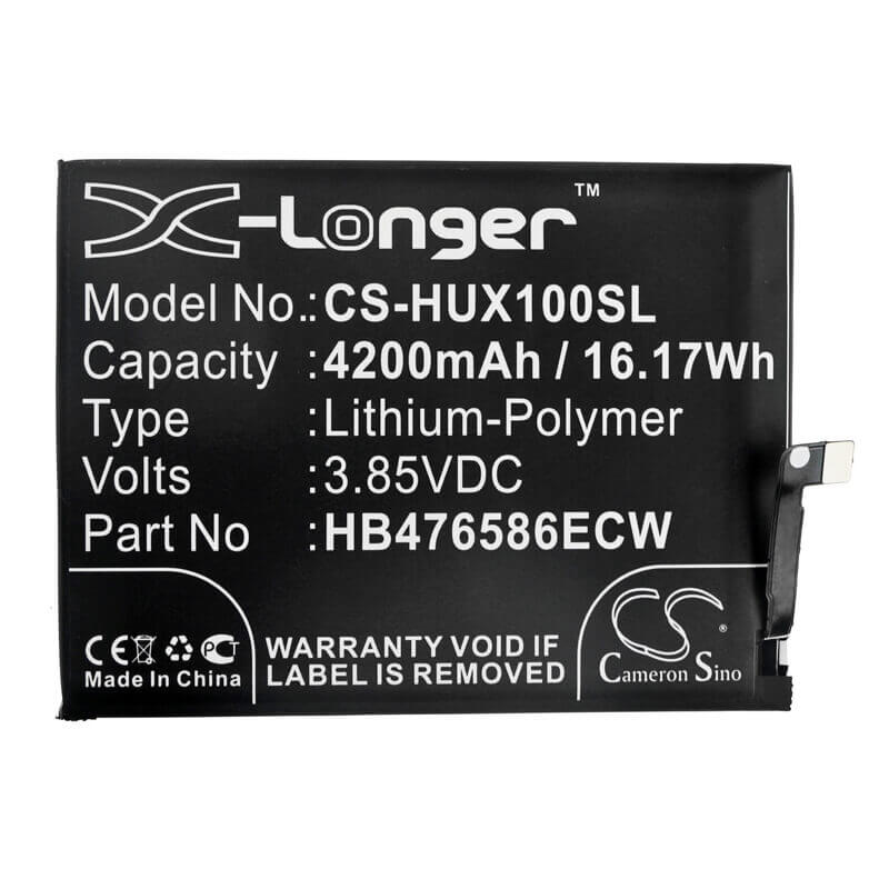 Battery For Huawei, Honor X10, Honor X10 5g, Tel-an00 3.85v, 4200mah - 16.17wh Batteries for Electronics Cameron Sino Technology Limited   