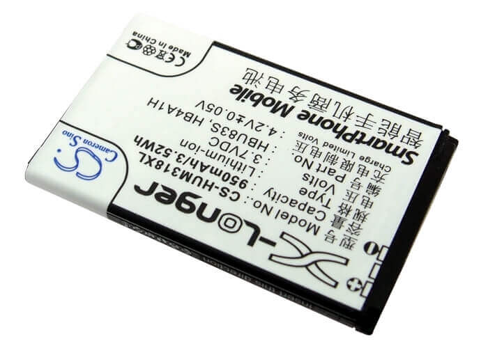 Battery For Huawei Hwm636, Hwm636-r, M318 3.7v, 950mah - 3.52wh Batteries for Electronics Cameron Sino Technology Limited   