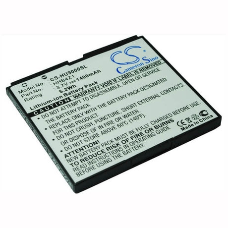 Battery For Huawei Ideos X6, Ideos U9000, X6 3.7v, 1400mah - 5.18wh Batteries for Electronics Cameron Sino Technology Limited   