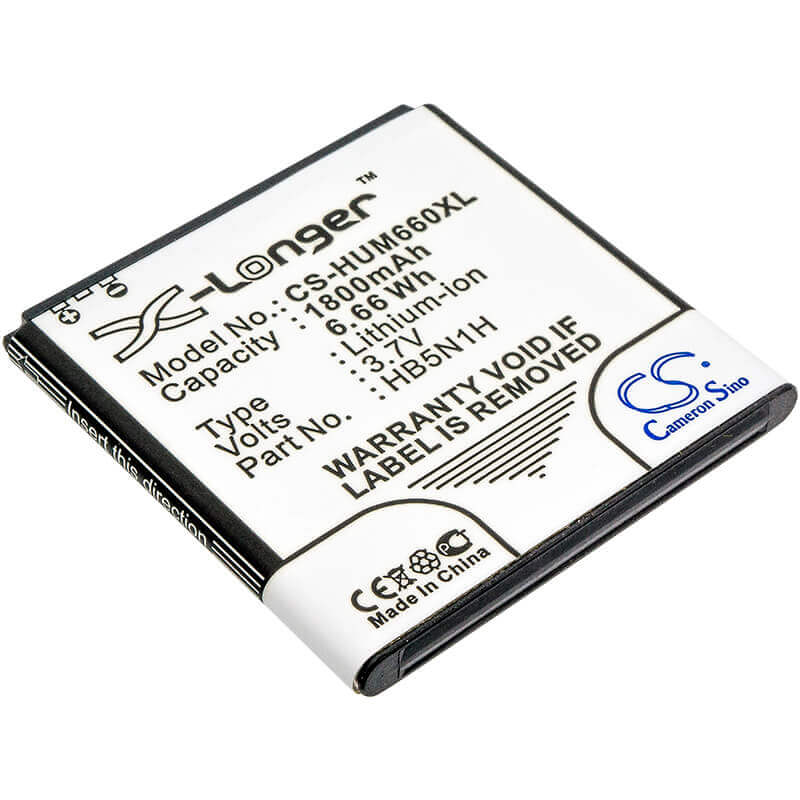 Battery For Huawei M660, Ascend G300, U8815 3.7v, 1800mah - 6.66wh Mobile, SmartPhone Cameron Sino Technology Limited   