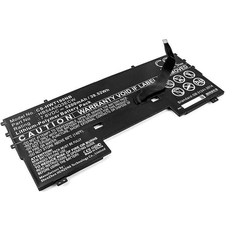 Battery For Huawei, Matebook X, Wt-w09, Wt-w19 7.6v, 5200mah - 39.52wh Notebook, Laptop Cameron Sino Technology Limited (Suspended)   