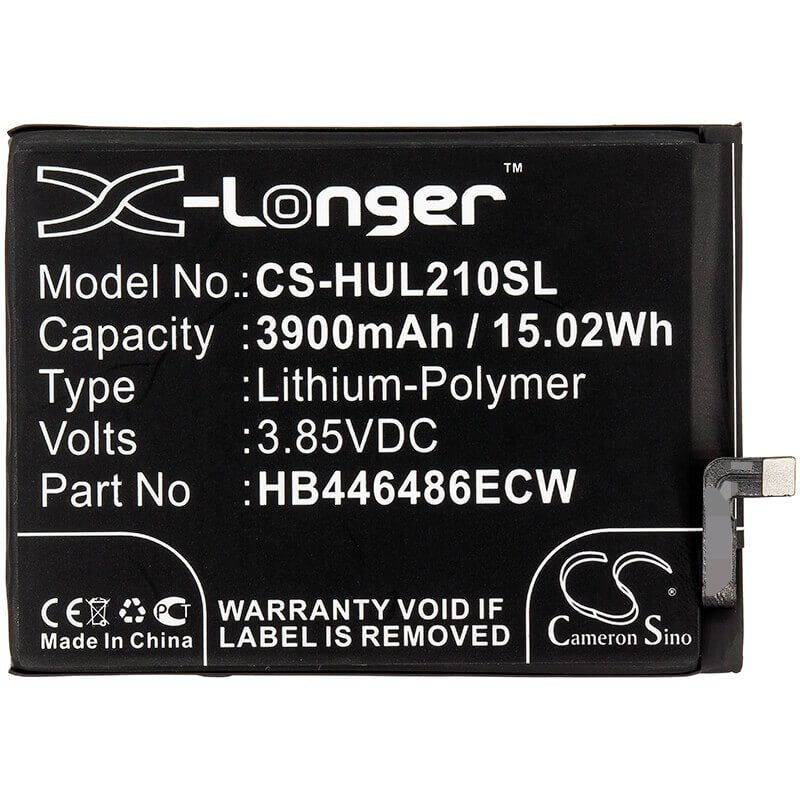 Battery For Huawei, P Smart Pro 2019, P Smart Z, Stk-l21 3.85v, 3900mah - 15.02wh Batteries for Electronics Cameron Sino Technology Limited   