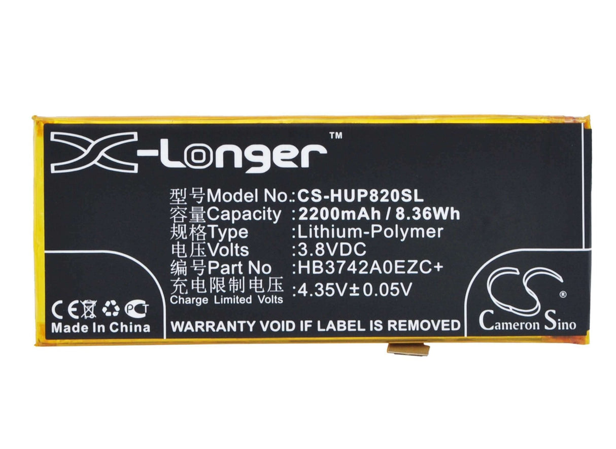 Battery For Huawei P8 Lite, Ale-l04, Ale-cl00 3.8v, 2200mah - 8.36wh Batteries for Electronics Cameron Sino Technology Limited   