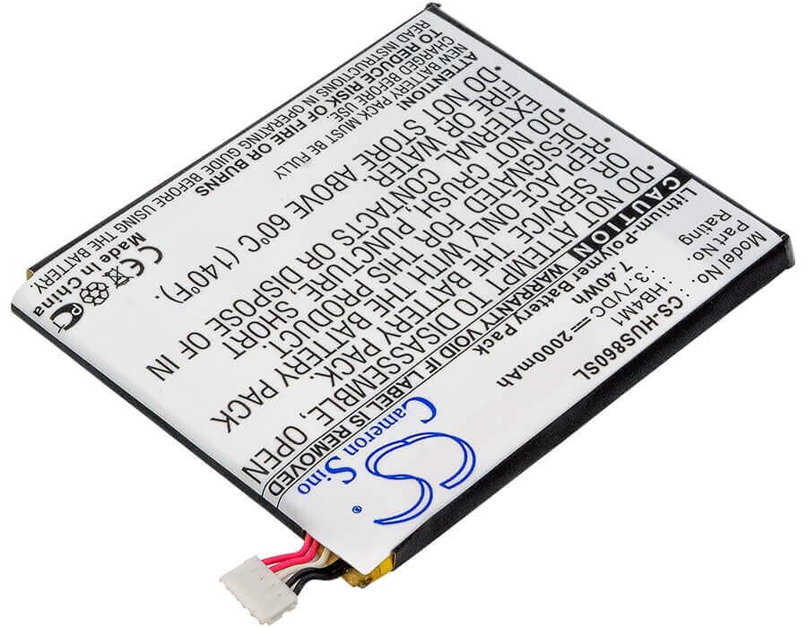 Battery For Huawei S8600 3.7v, 2000mah - 7.40wh Batteries for Electronics Cameron Sino Technology Limited   