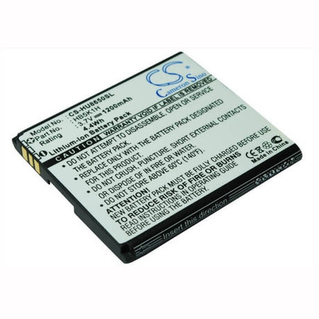 Battery For Huawei U8650, Ideos U8650, Sonic 3.7v, 1200mah - 4.44wh Batteries for Electronics Cameron Sino Technology Limited   