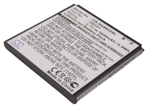 Battery For Huawei U8832, U8832d, U8520 3.7v, 1600mah - 5.92wh Batteries for Electronics Cameron Sino Technology Limited   