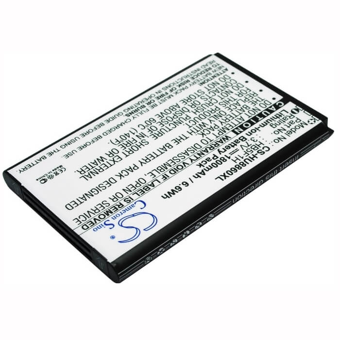 Battery For Huawei U8860, Honor, M886 3.7v, 1800mah - 6.66wh Batteries for Electronics Cameron Sino Technology Limited   