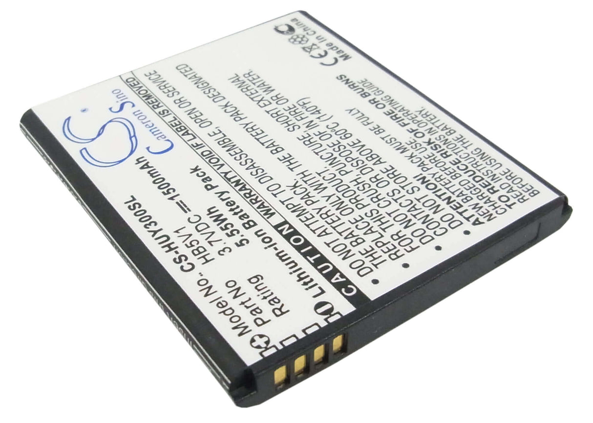 Battery For Huawei Y300, Y300c, U8833 3.7v, 1500mah - 5.55wh Batteries for Electronics Cameron Sino Technology Limited   