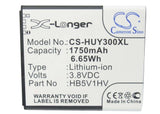 Battery For Huawei Y300, Y300c, U8833 3.8v, 1750mah - 6.65wh Batteries for Electronics Cameron Sino Technology Limited   