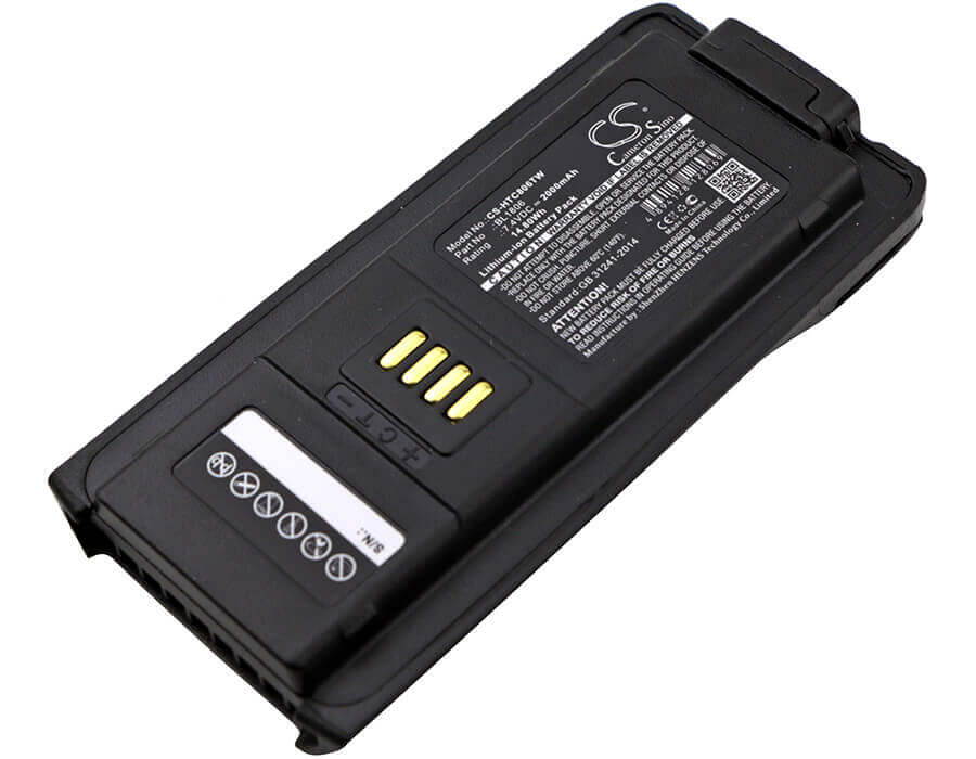 Battery For Hyt Pt580, Pt580h 7.4v, 2000mah - 14.80wh Two-Way Radio Cameron Sino Technology Limited   