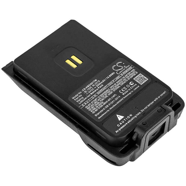 Battery For Hytera, Bd500, Bd505 7.4v, 2000mah - 14.80wh Two-Way Radio Cameron Sino Technology Limited   