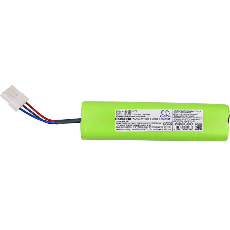 Battery For Icom, Ic-703, Ic-703 Plus, 9.6v, 3000mah - 28.80wh Two-Way Radio Cameron Sino Technology Limited   