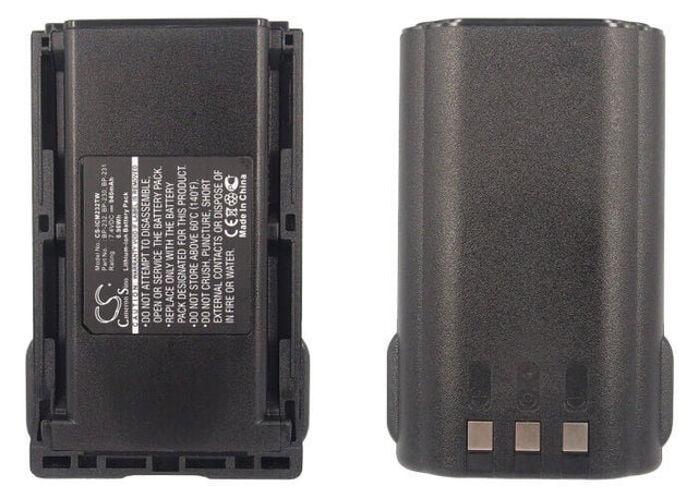 Two-Way Radio Battery For Icom Ic-a14, Ic-f14, Ic-f14s 7.4v, 940mah - 6.96wh Two-Way Radio Cameron Sino Technology Limited   