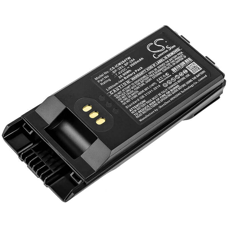 Battery For Icom, Ic-f3400, Ic-f3400d 7.4v, 3500mah - 25.90wh Two-Way Radio Cameron Sino Technology Limited   