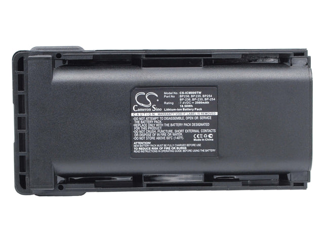 Battery For Icom Ic-f70, Ic-f80, Ic-f70d 7.4v, 2500mah - 18.50wh Two-Way Radio Cameron Sino Technology Limited   