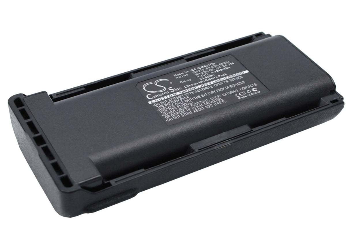 Battery For Icom Ic-f70, Ic-f80, Ic-f70d 7.4v, 3240mah - 23.98wh Two-Way Radio Cameron Sino Technology Limited   