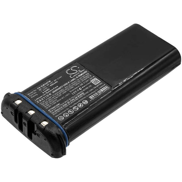 Battery For Icom, Ic-gm1600, Ic-gm1600e, Ic-m21 7.2v, 950mah - 6.84wh Two-Way Radio Cameron Sino Technology Limited   