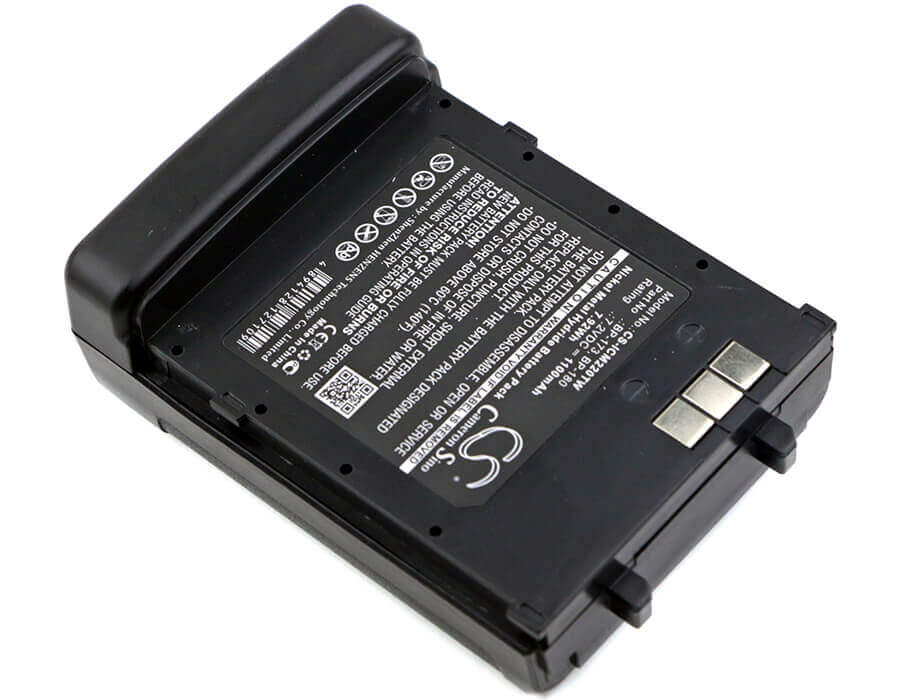 Battery For Icom Ic-t7, Ic-t7a, Ic-t7h 7.2v, 1100mah - 7.92wh Two-Way Radio Cameron Sino Technology Limited   