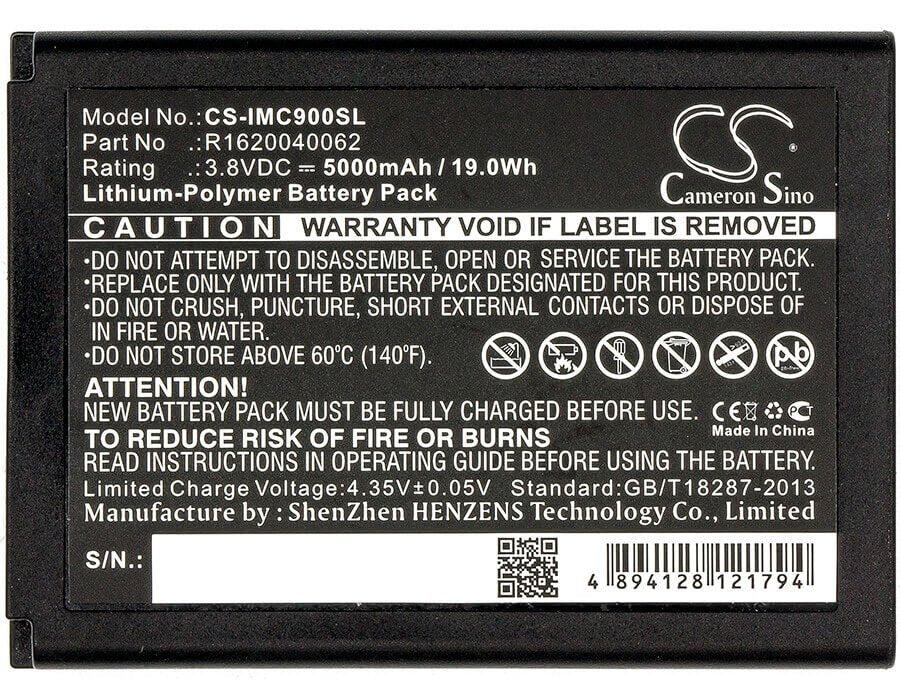 Battery For Idata, Mc70, Mc90hc, Mc90m, Mc95e, Mc95hc, Mc95v, Mc95w 3.8v, 5000mah - 19.00wh Equipment, Survey, Test Cameron Sino Technology Limited   