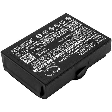 Battery For Ikusi, 2303691, Tm60, Tm61, Tm62, Tm62 Transmitters 7.2v, 600mah - 4.32wh Batteries for Electronics Cameron Sino Technology Limited   