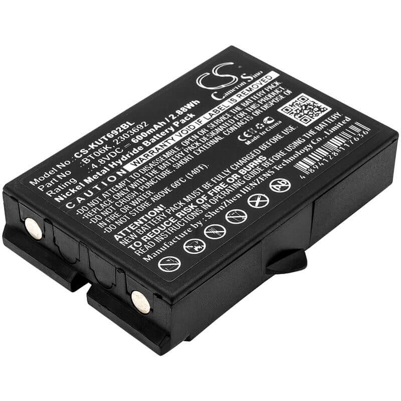 Battery For Ikusi, 2303692, Rad-tf Transmitters, Rad-ts 4.8v, 600mah - 2.88wh Batteries for Electronics Cameron Sino Technology Limited   