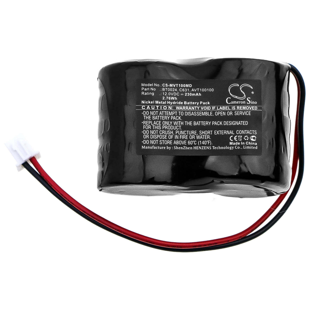 Battery For Imex, 421, Br0024, Bt0022 12v, 230mah - 2.76wh Medical Cameron Sino Technology Limited (Medical)   