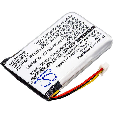 Battery For Infant Optics, Dxr-8 3.7v, 1150mah - 4.26wh Batteries for Electronics Cameron Sino Technology Limited   