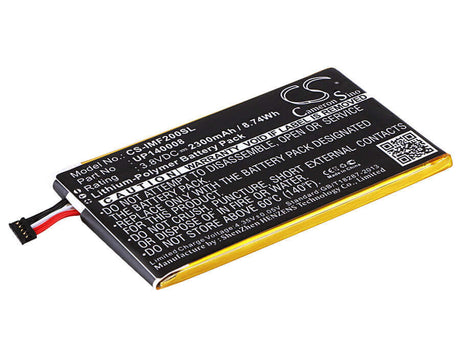 Battery For Infocus M2 3.8v, 2300mah - 8.74wh Batteries for Electronics Cameron Sino Technology Limited   