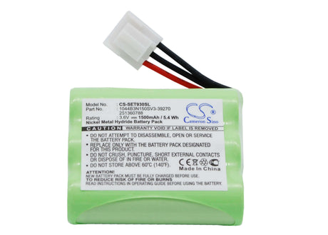 Battery For Ingenico Eft930p, Eft930b, Eft930g 3.6v, 1500mah - 5.40wh Payment Terminal Cameron Sino Technology Limited   