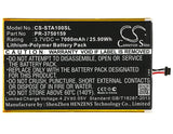 Battery For Insignia Flex 10.1 Ns-15at10 3.7v, 7000mah - 25.90wh Tablet Cameron Sino Technology Limited   