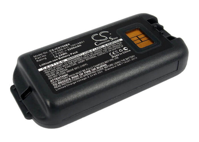 Battery For Intermec Ck70, Ck71 3.7v, 5200mah - 19.24wh Barcode Scanner Cameron Sino Technology Limited   