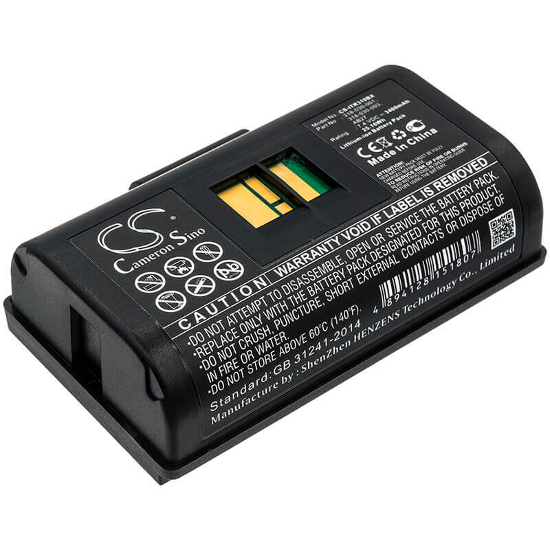 Battery For Intermec, Pb21, Pb22, Pb31 7.4v, 3400mah - 25.16wh Portable Printer Cameron Sino Technology Limited   