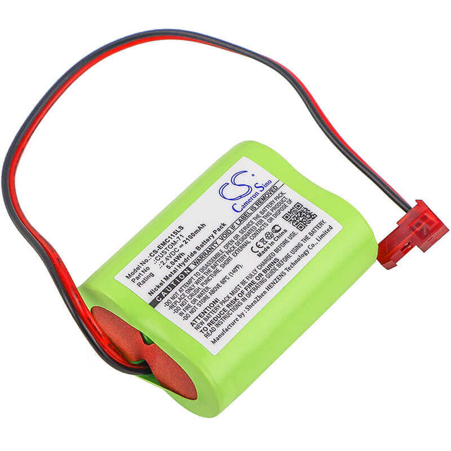 Battery For Interstate, Nic1158, Lithonia, Elb2p401n, Powercell 2.4v, 2100mah - 5.04wh Emergency Lighting Cameron Sino Technology Limited   