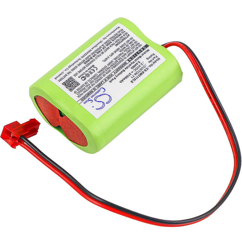 Battery For Interstate, Nic1158, Lithonia, Elb2p401n, Powercell 2.4v, 2100mah - 5.04wh Emergency Lighting Cameron Sino Technology Limited   