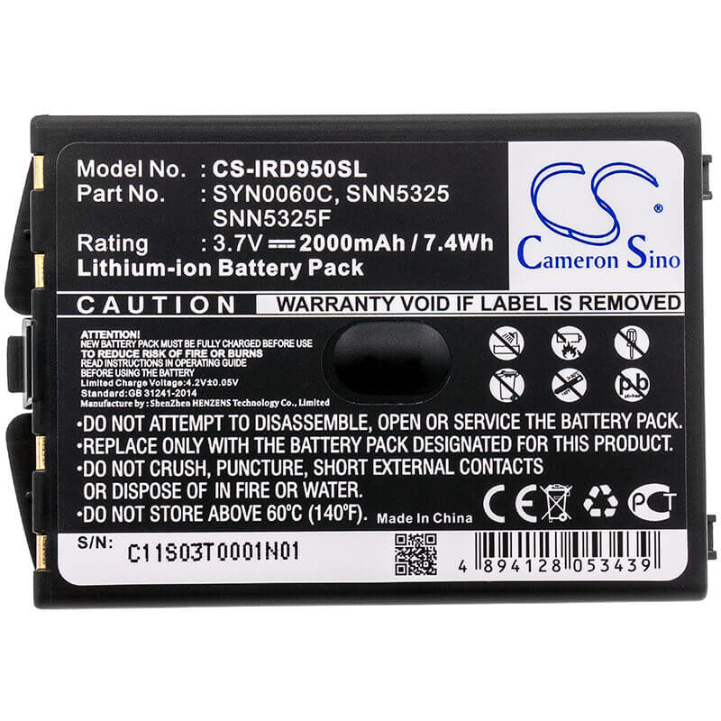 Battery For Iridium 9500, 9505 3.7v, 2000mah - 7.40wh Satellite Phone Cameron Sino Technology Limited   