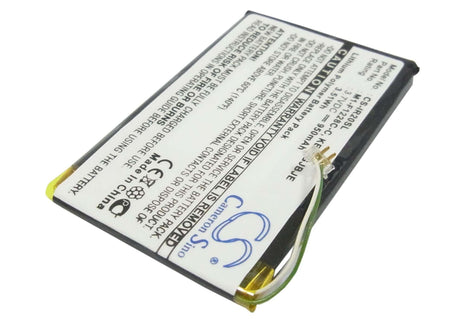 Battery For Iriver Clix Plus, U20, Rei-iriverclix2 3.7v, 950mah - 3.52wh Media Player Cameron Sino Technology Limited   