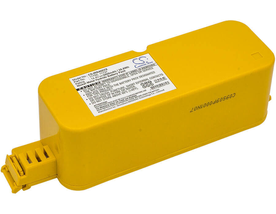 Battery For Irobot Aps 4905, Create, Dirt Dog 14.4v, 2000mah - 28.80wh Vacuum Cameron Sino Technology Limited   