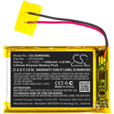 Battery For Izzo, Swami 6000 3.7v, 1300mah - 4.81wh Batteries for Electronics Cameron Sino Technology Limited   