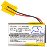 Battery For Jabra Pro 900, Pro 920, Pro 923 3.7v, 250mah - 0.93wh Wireless Headset Cameron Sino Technology Limited   